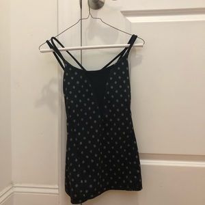 Lululemon polka dot tanktop
